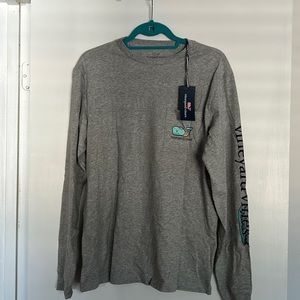 Vineyard Vines Long Sleeve Halloween Zombie Shirt